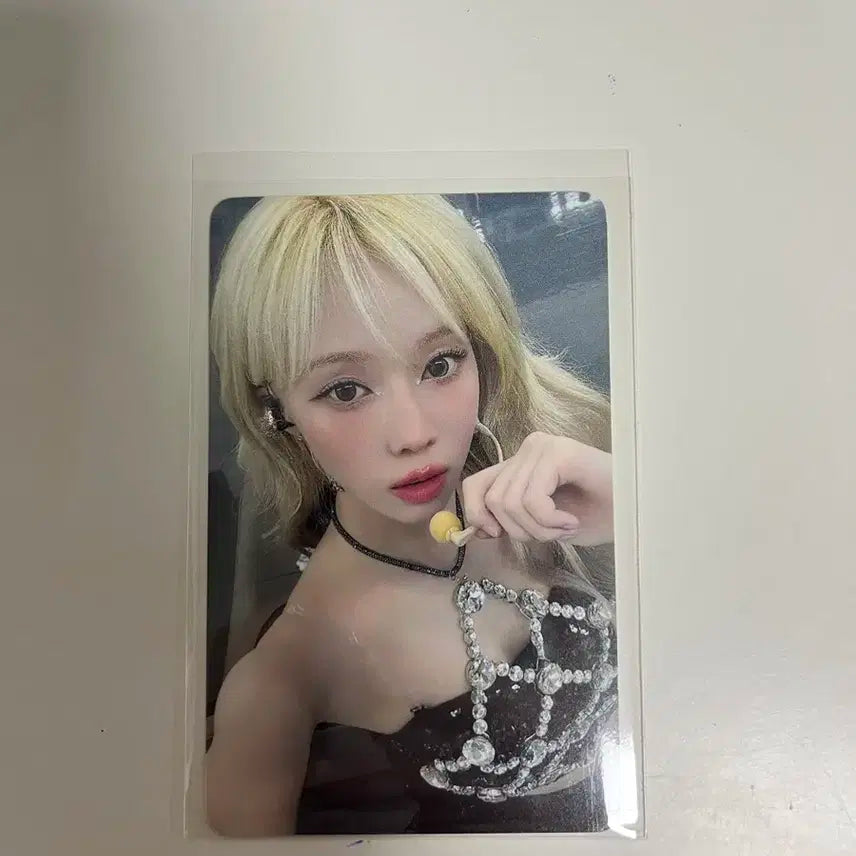 에스파 도쿄돔 한정 6천엔 특전 윈터 포카