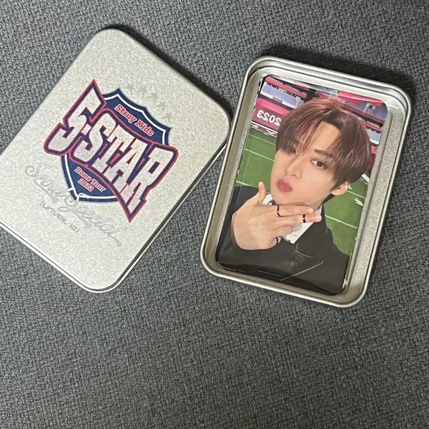 스트레이키즈 5-star 돔투어 틴케이스 포카 풀셋
