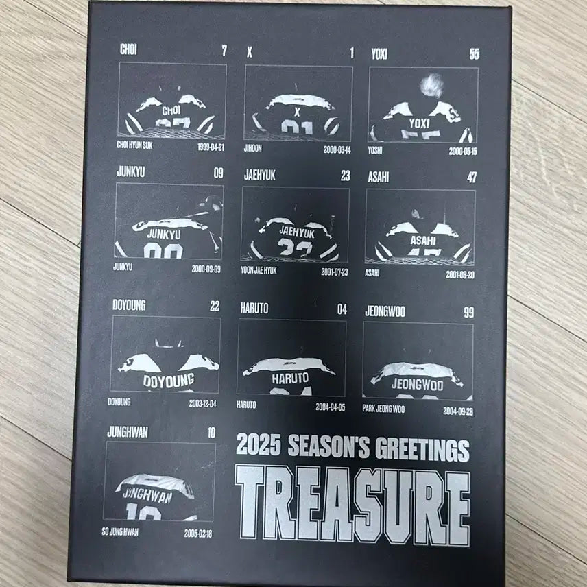 트레저 2025 시즌그리팅 풀세트 양도