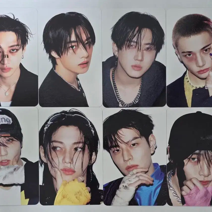 스키즈 카르마 스키주 버전 포토카드 포카 ot8 일괄 세트