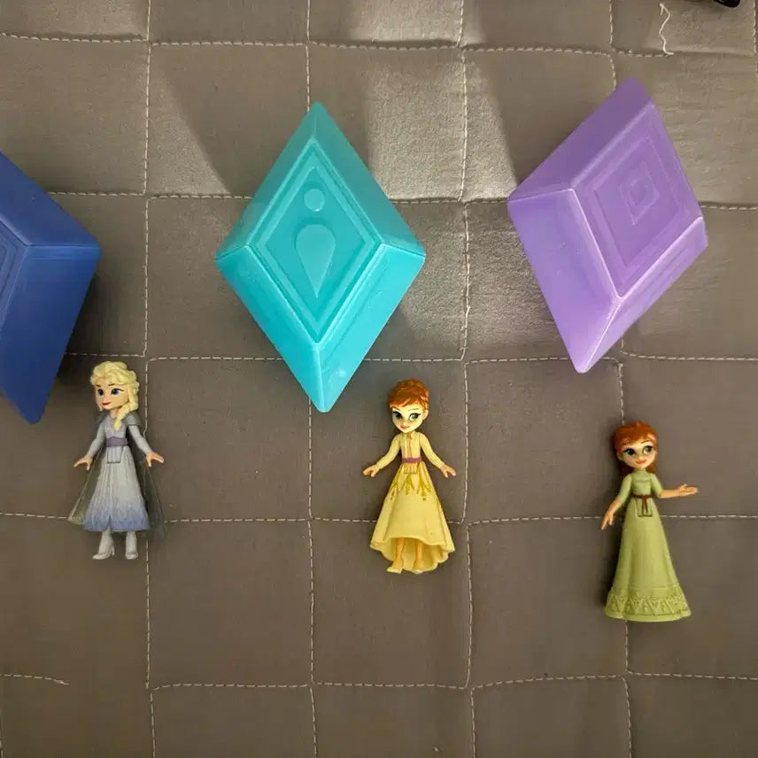 겨울왕국 엘사 안나 피규어 3종 세트