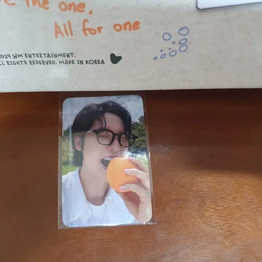 bla4 시즌그리팅 포카 신우