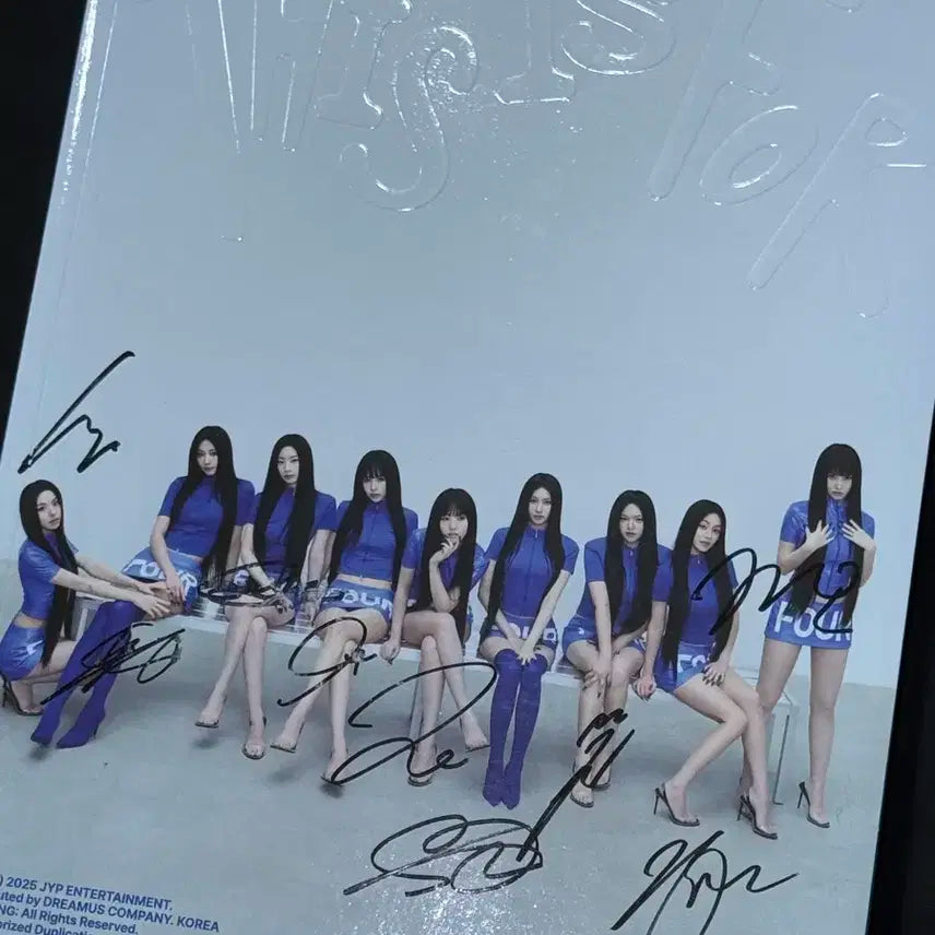 트와이스 this is for 앨범 친필사인앨범 포카