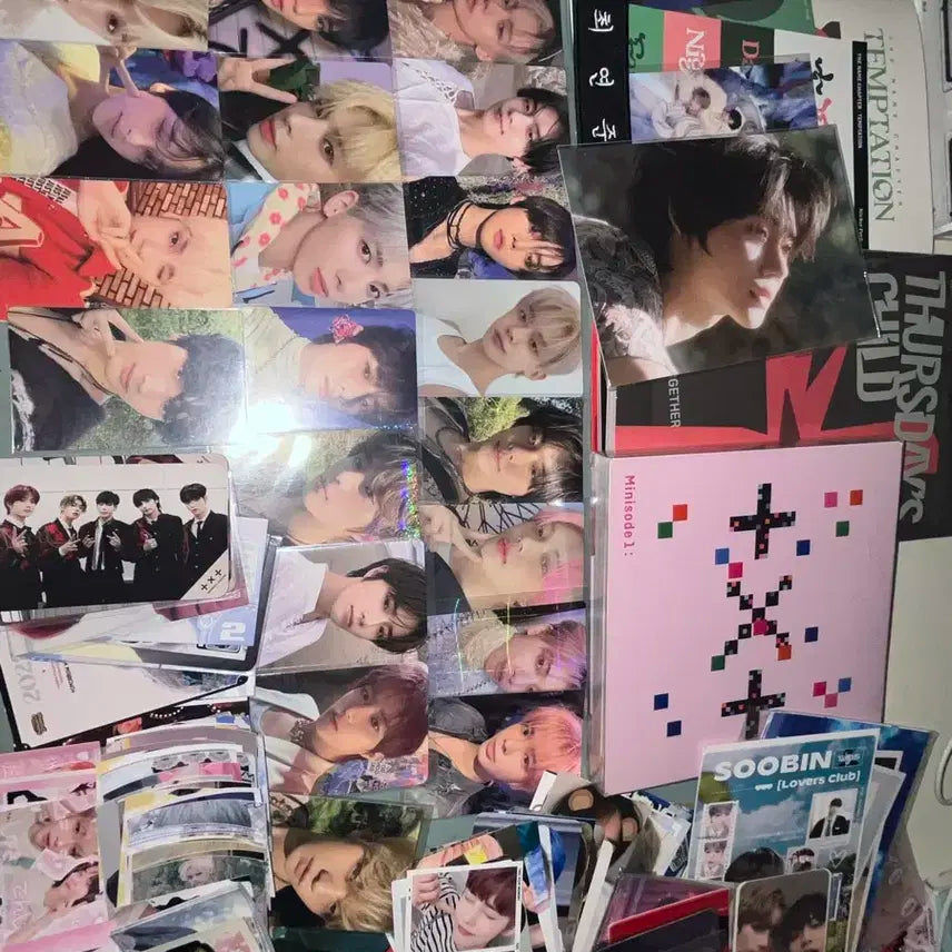 투모로우바이투게더 공개앨범 포카 굿즈 일괄!! 급처