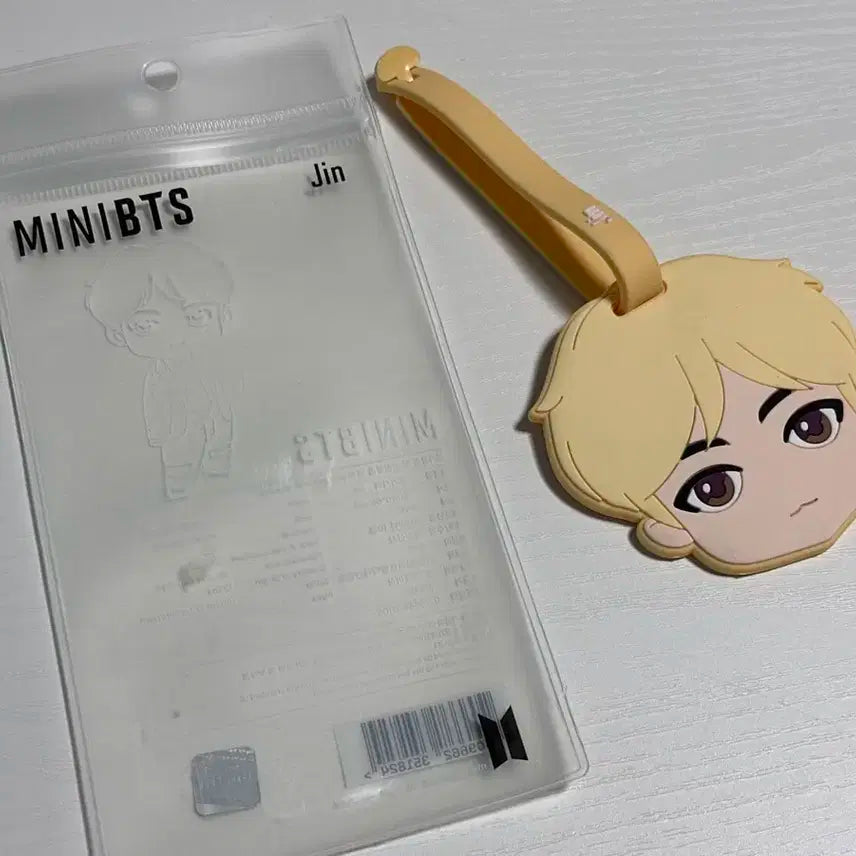 방탄소년단 타이니탄 러기지택 진 , 슈가 피규어 칫솔 미개봉