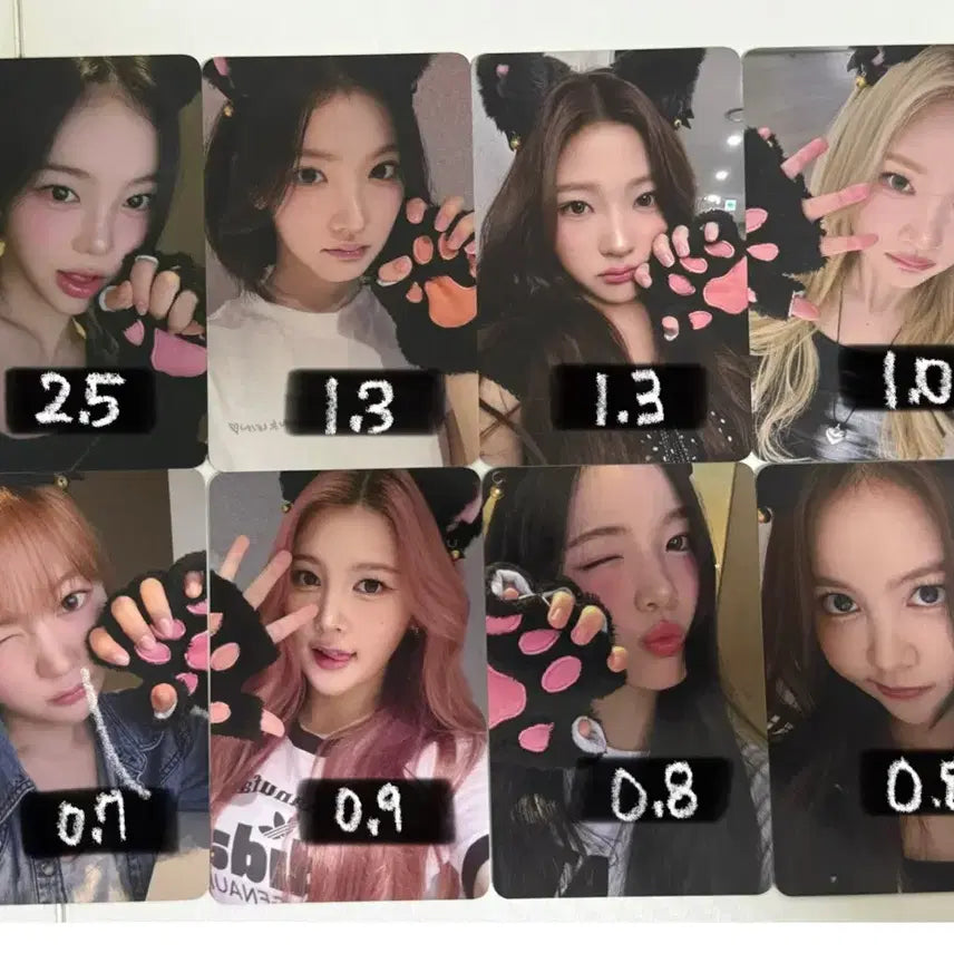 하투하 하츠투하츠 h2h 에버라인 포카 양도 판매