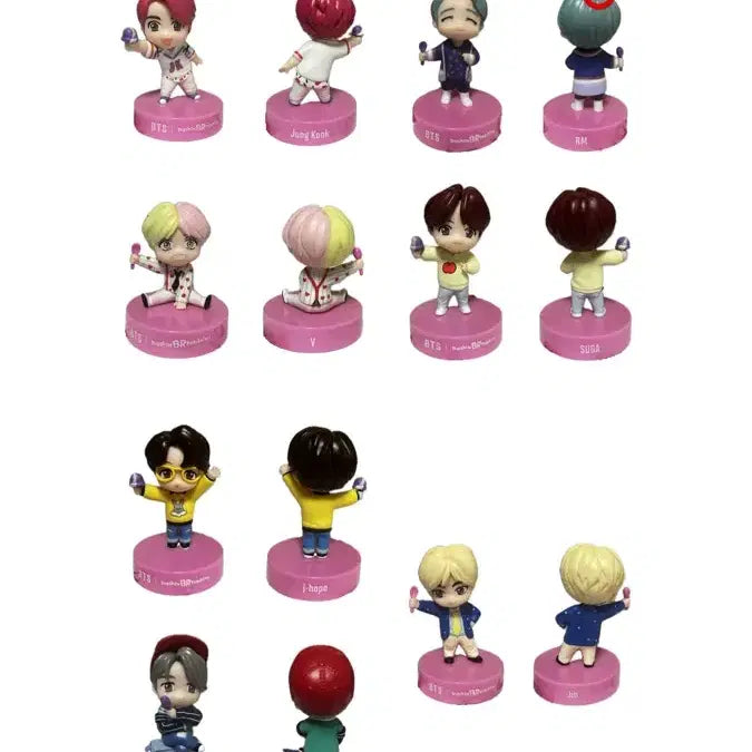 방탄소년단 TinyTAN 피규어 세트 팝니다!