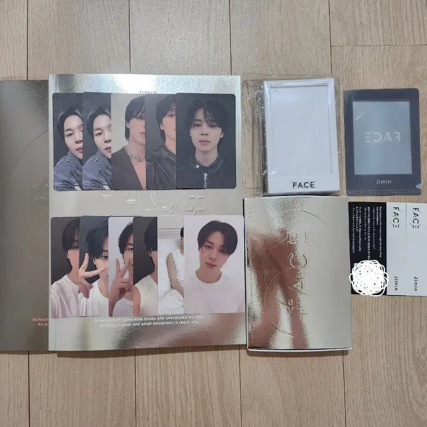 BTS 지민 FACE 위버스 세트, 예약 특전 일괄