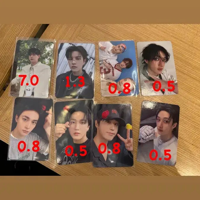 스트레이키즈 스키즈 팝업 포카 qr포카 승민 창빈 한 현진 방찬