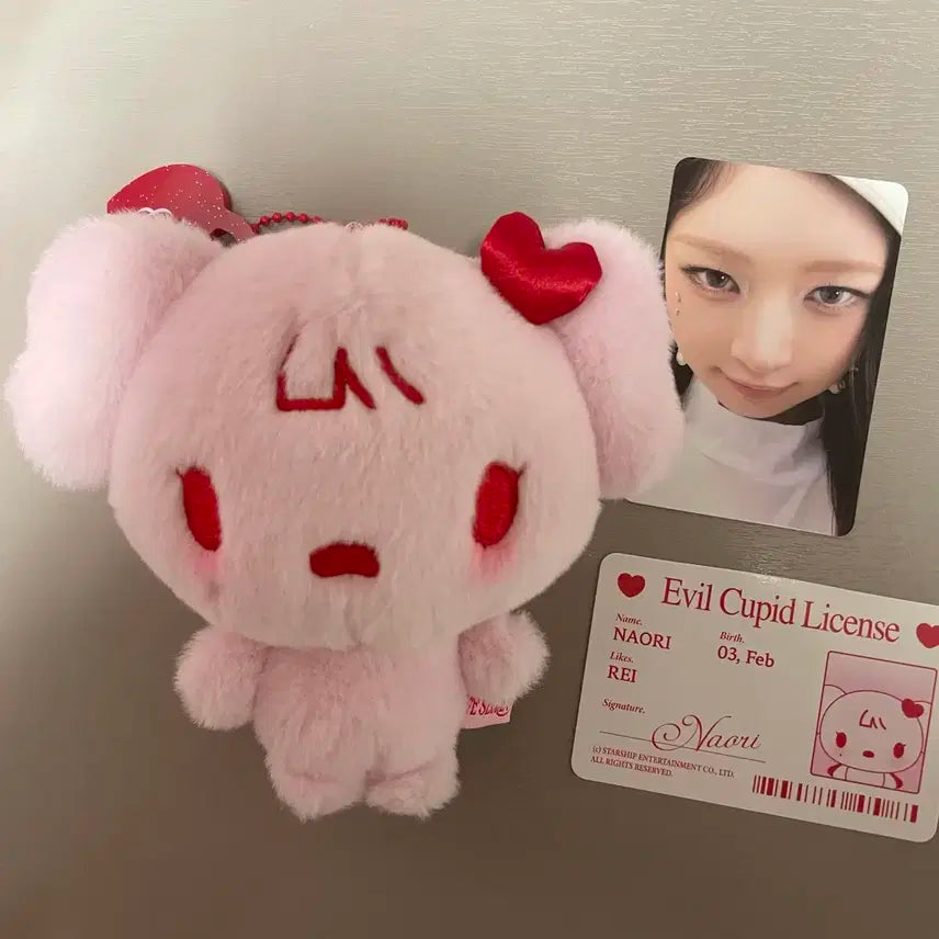 아이브 시크릿 evil cupid 레이 나오리 인형 포카