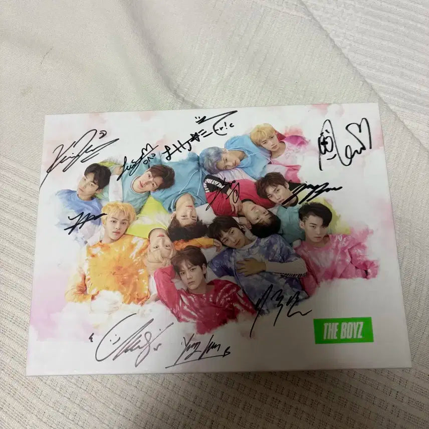 더보이즈 기디업 친필싸인 비매 앨범