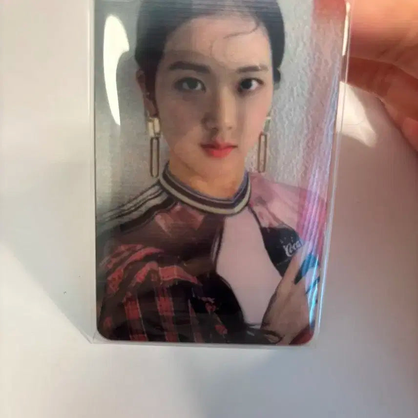 블랙핑크 지수 2018 콘서트 렌티큘러 포카