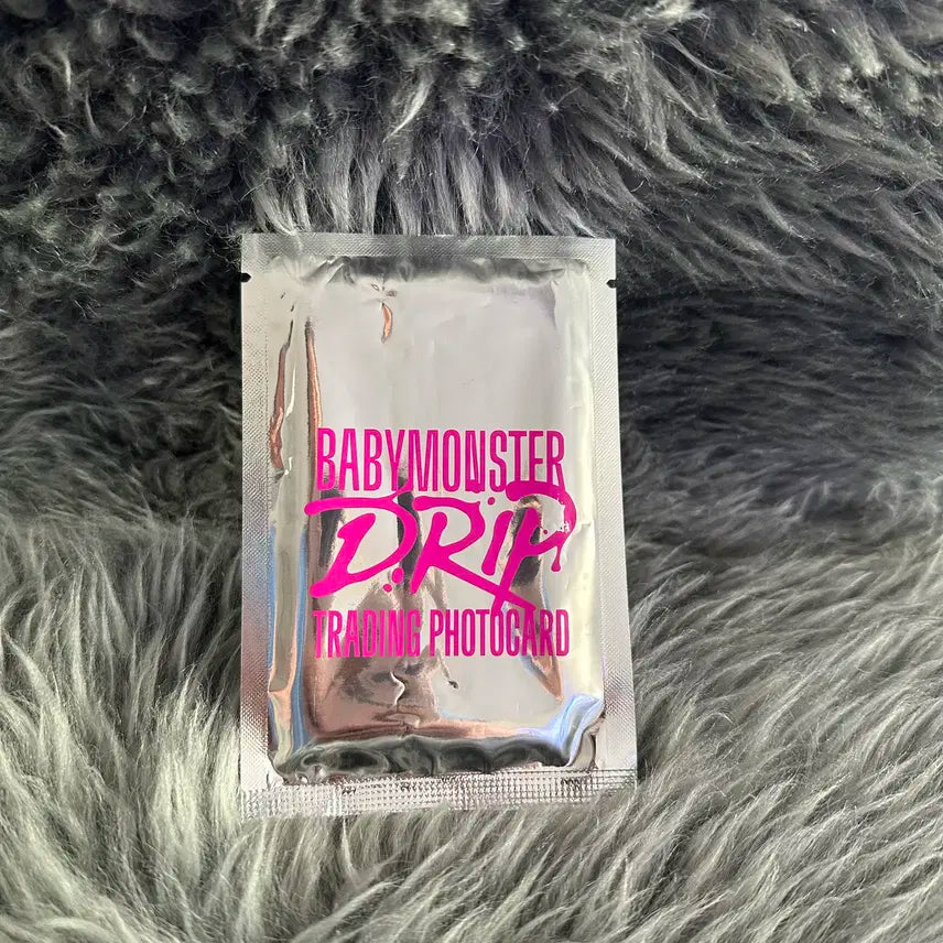 [새 상품] 베이비몬스터 DRIP TRADING PHOTOCARD