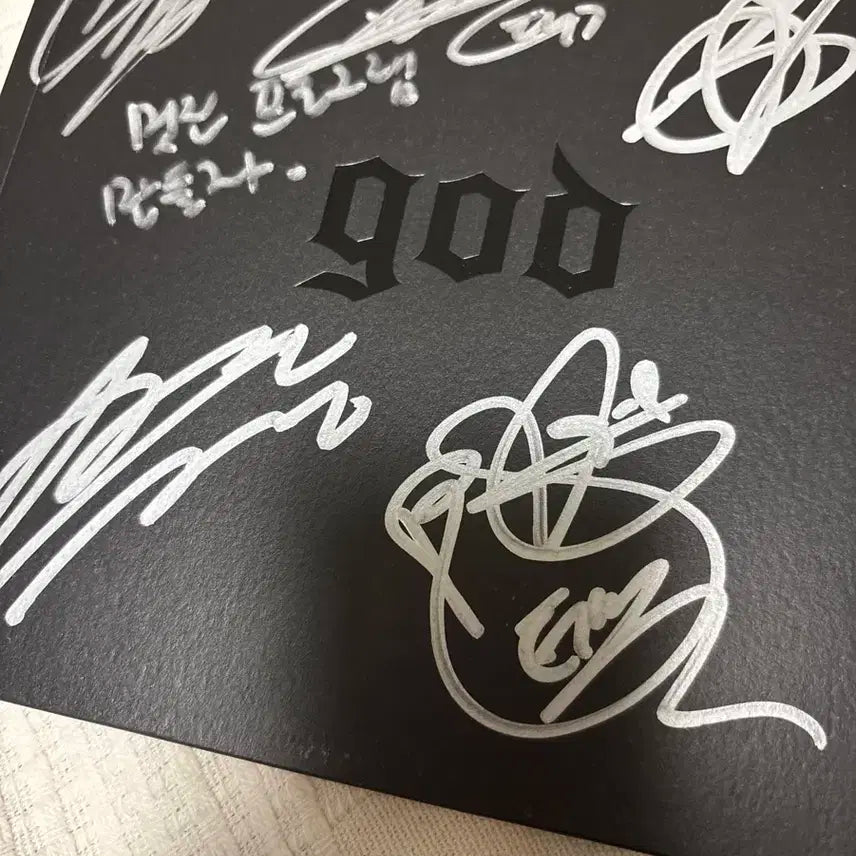 god(지오디) 친필싸인 비매앨범 (Single Album)