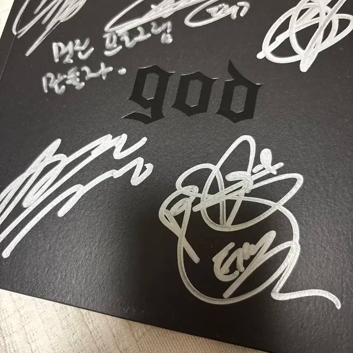 god(지오디) 친필싸인 비매앨범 (Single Album)
