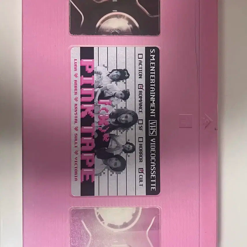 f(x) 핑크테이프 앨범 양도합니다 (포토북, 단체사진 포카,CD)