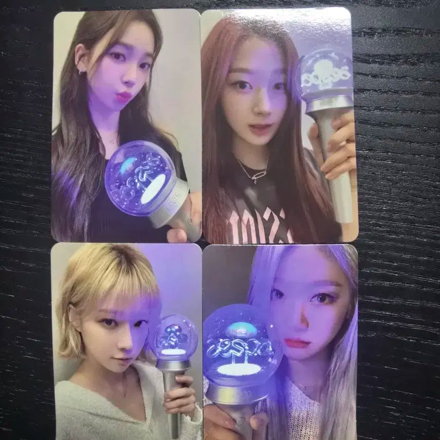 에스파 응원봉 포토카드