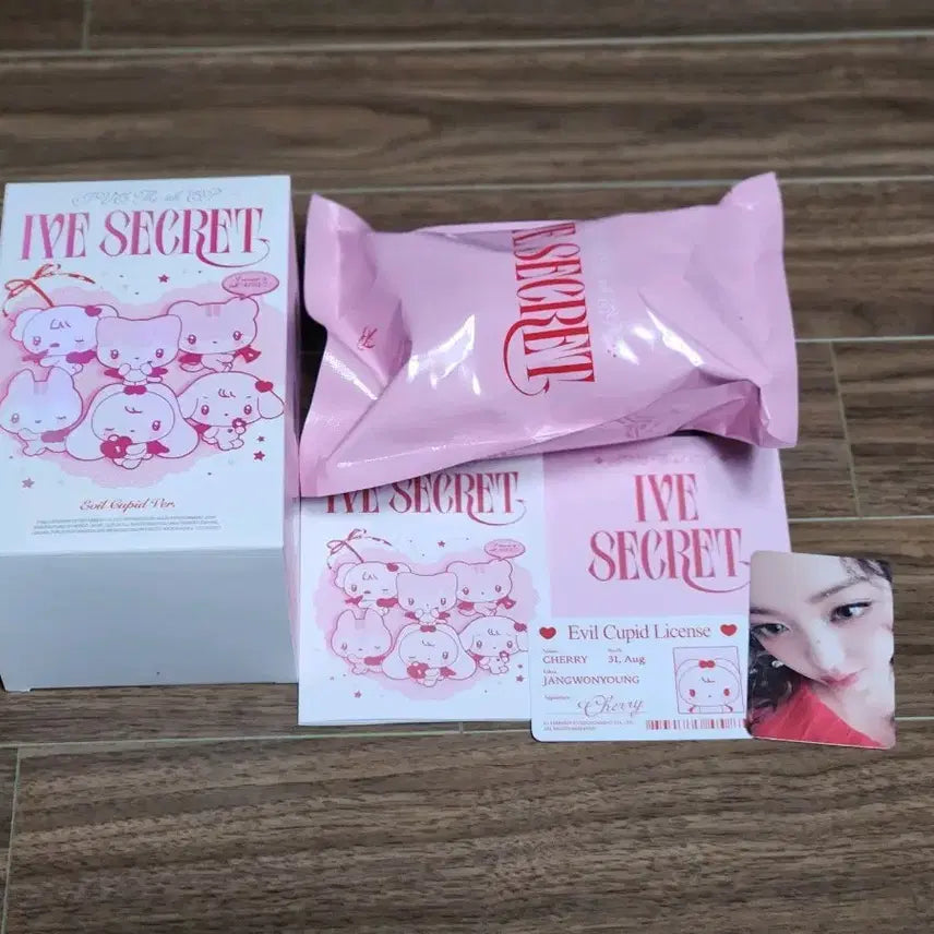 아이브 시크릿 앨범 이블 큐피드 미니브 장원영 체리 IVE SECRET
