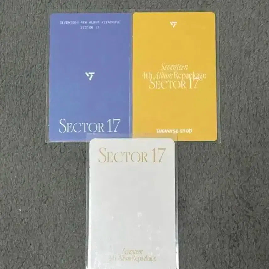 세븐틴 정한 월드 섹터 포카 일괄