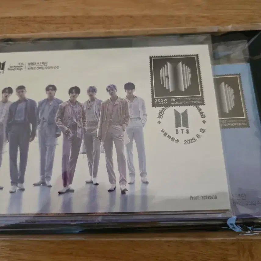 BTS 방탄 데뷔 10주년 기념우표 (초일봉투/맥시멈 세트)