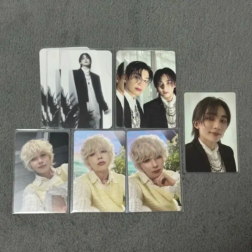 세븐틴 정한 디스맨 어젯밤 포카 일괄