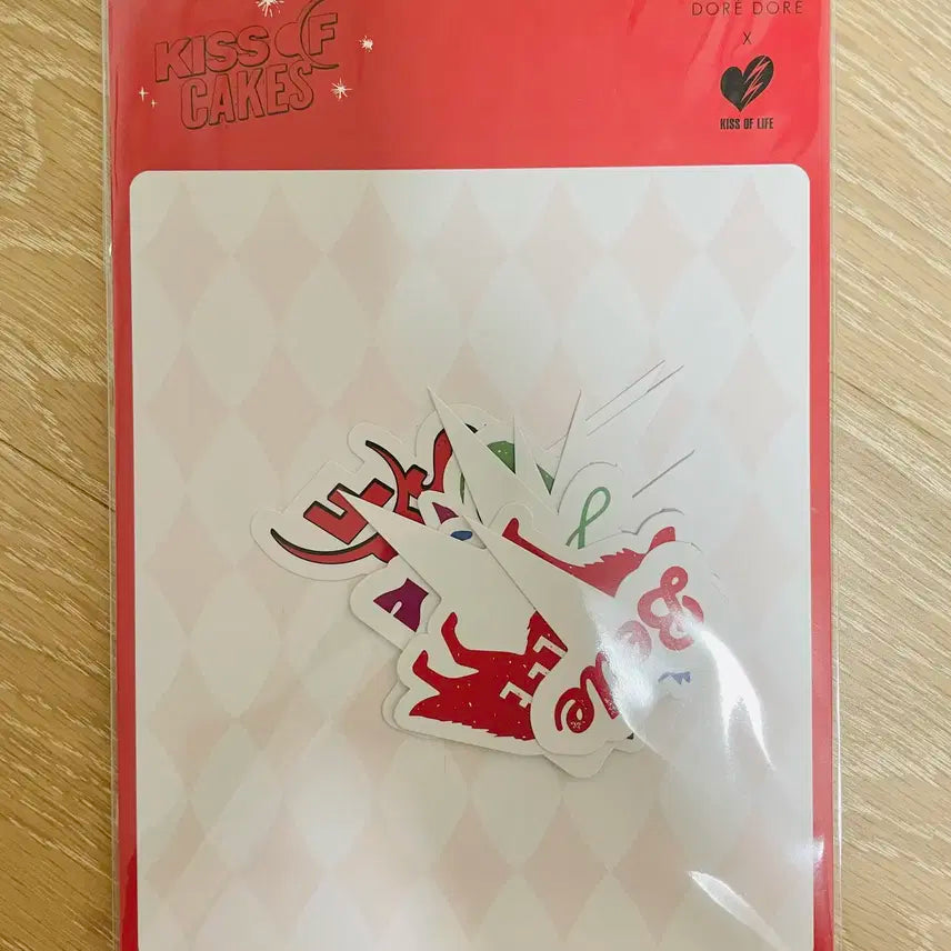 KISS OF CAKES 케이크 토퍼 SET (미개봉)