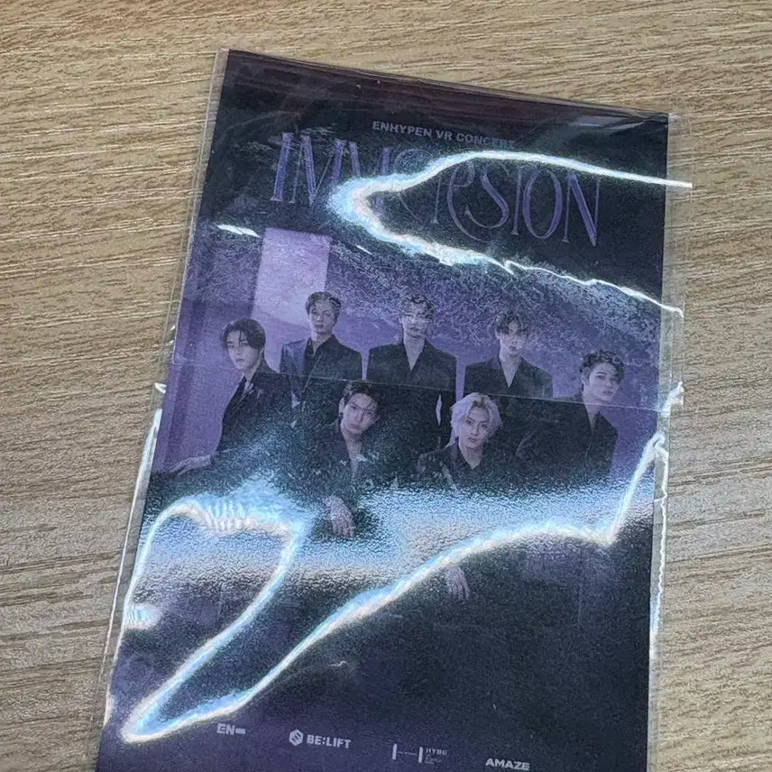 엔하이픈 브이알 vr 콘서트 정원 포카