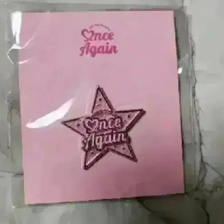 트와이스 Twice once again badge - 미개봉