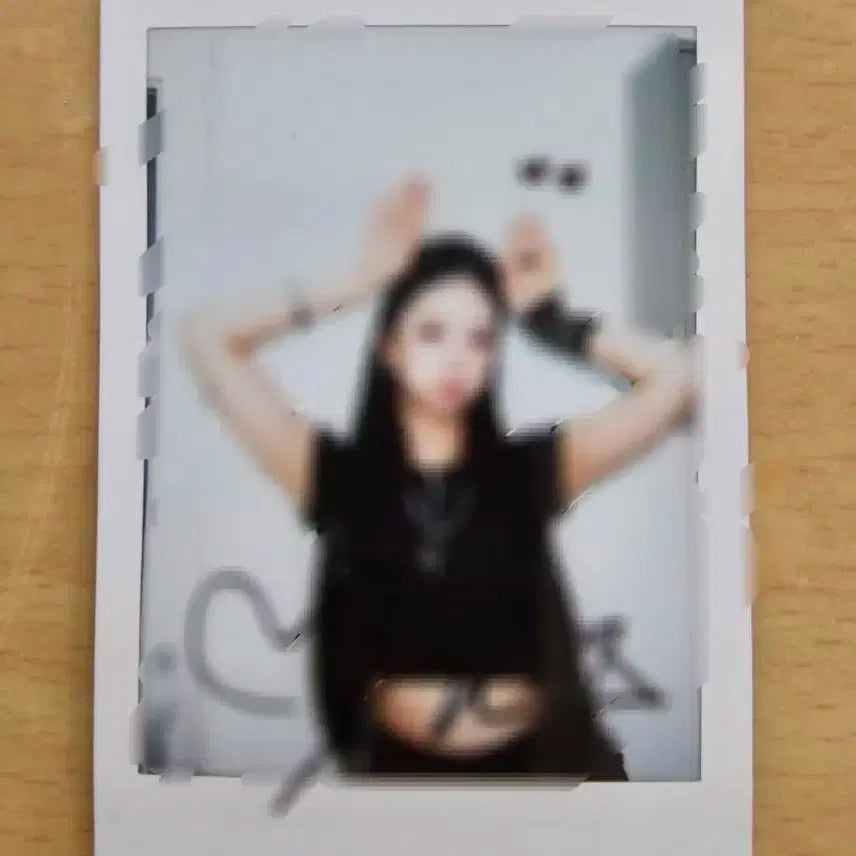 케플러 버블껌 싸인폴라로이드 최유진