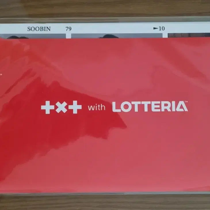 투바투 롯데리아 포카 포스트카드 엽서 미개봉