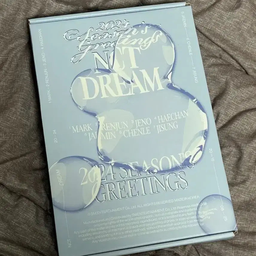 2024 nct dream 엔시티드림 시즌그리팅 양도