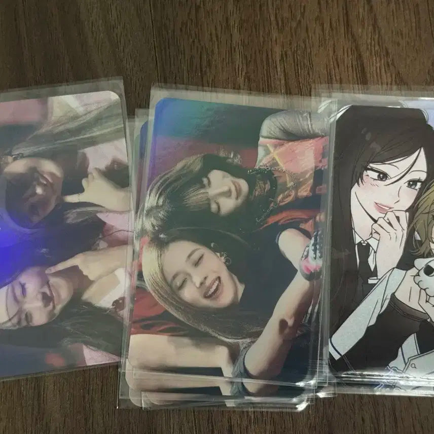 썸은이만하면충분했다 칼윈 지민정 카페 럭드 특전 포카