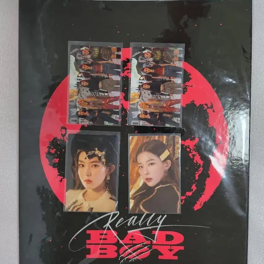 레드벨벳 RBB 알비비 바인더 포카 일괄