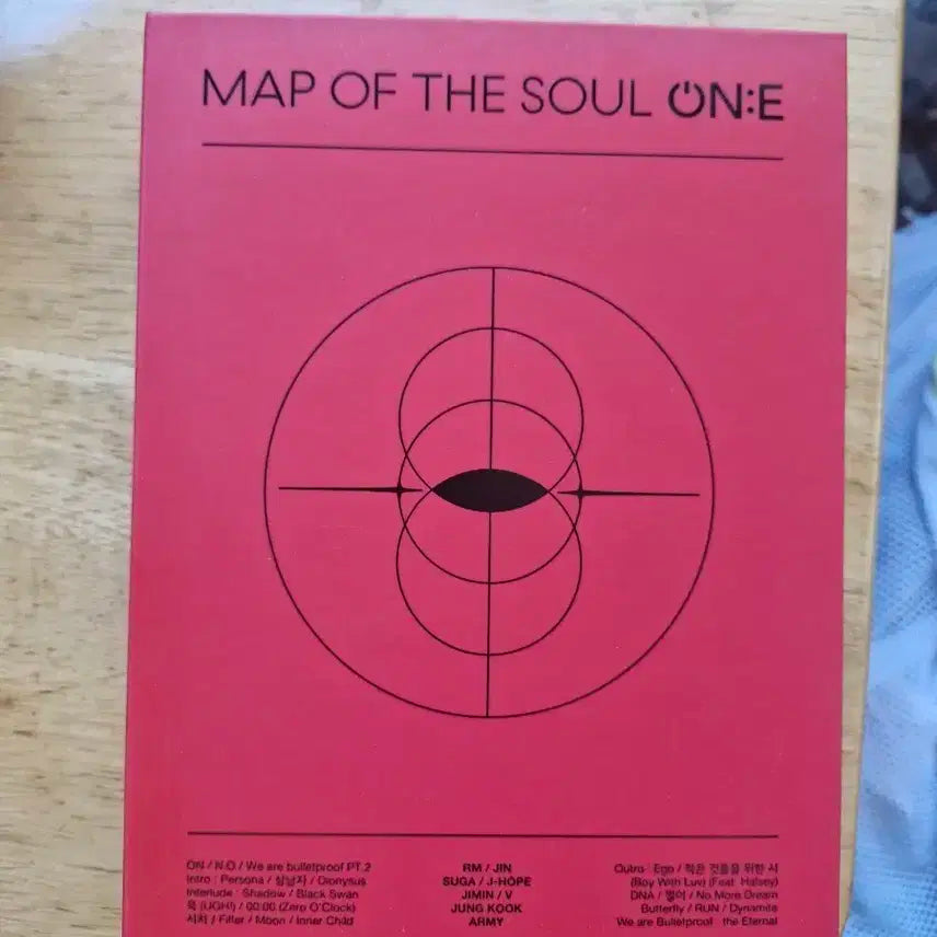방탄소년단 BTS  MAP THE SOUL ON:E DVD
