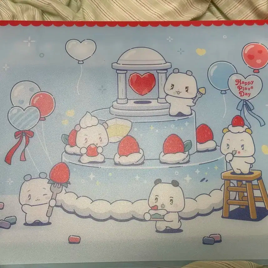 해피플레이브데이 링바인더+특전 포카 일괄 양도