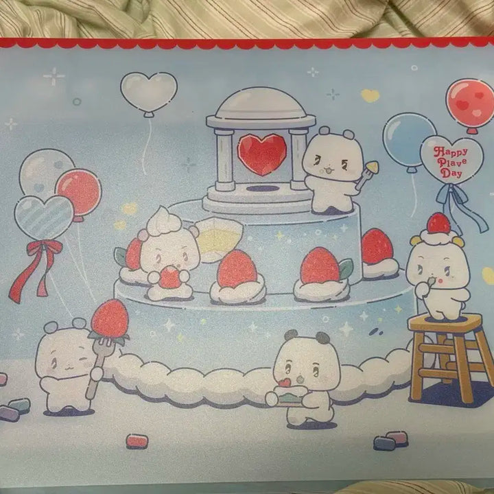 해피플레이브데이 링바인더+특전 포카 일괄 양도