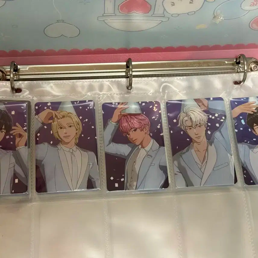 해피플레이브데이 링바인더+특전 포카 일괄 양도