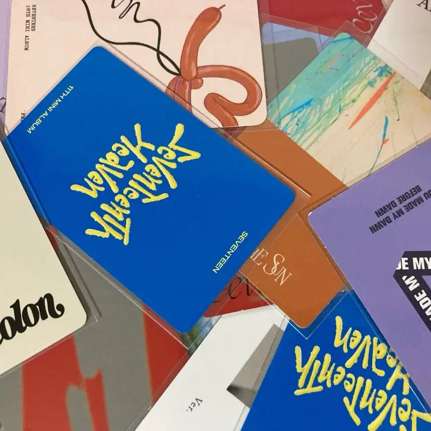 세븐틴 포카 40장 일괄 양도