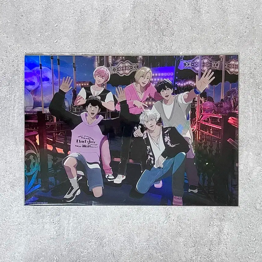 플레이브 애니플러스 포스터 미개봉 15만원 홀로그램