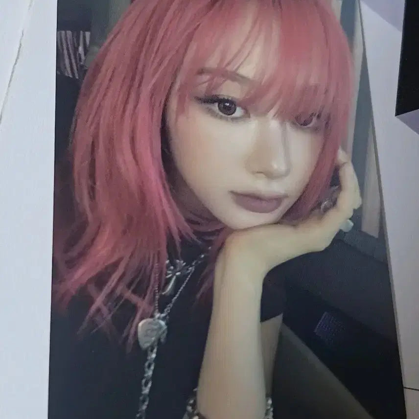 에스파 지젤 더티워크 반지 포카