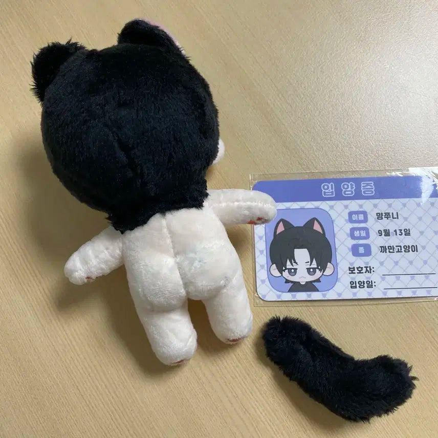 먕쭈니와 댕비니 먕쭈니인형 합니다.