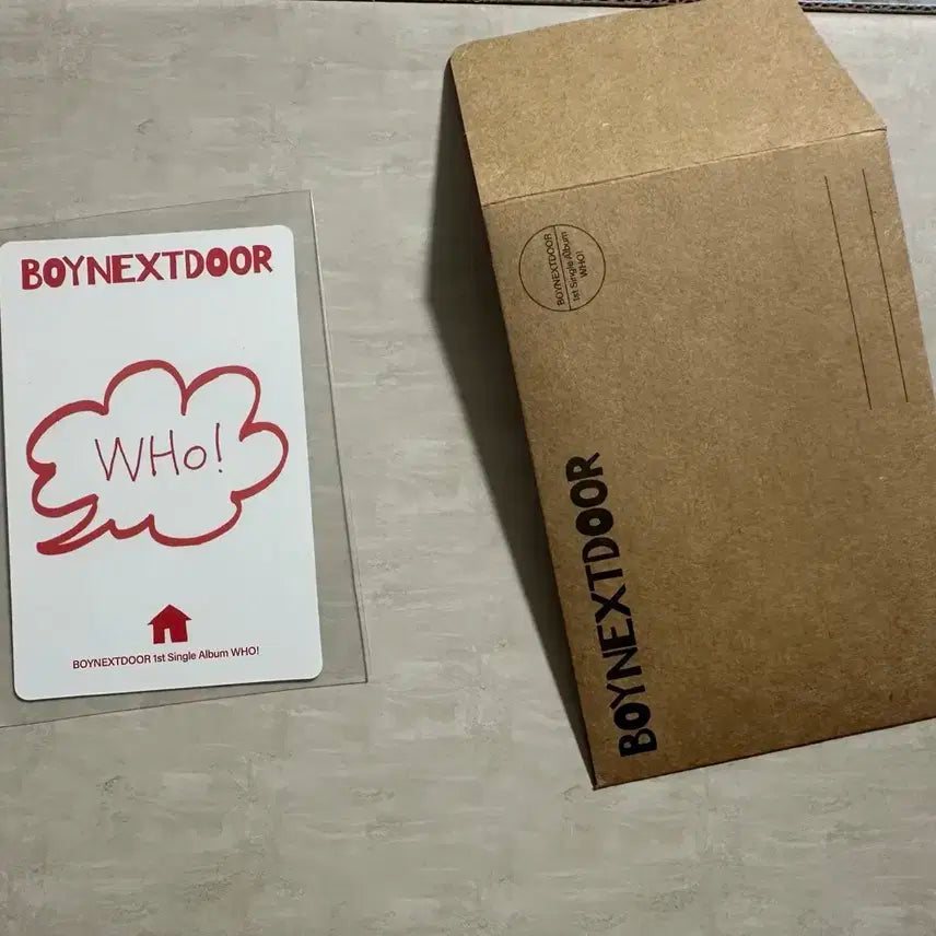 보넥도 운학 포카 WHO! crunch ver