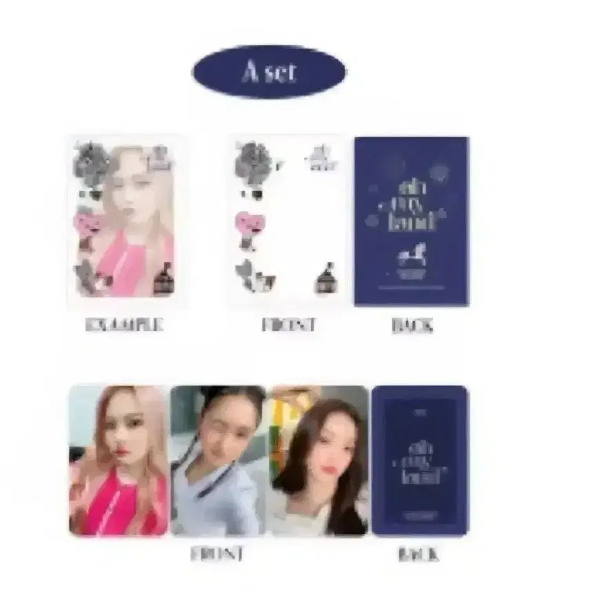오마이걸 포토카드 L 홀더 세트 A- 미개봉