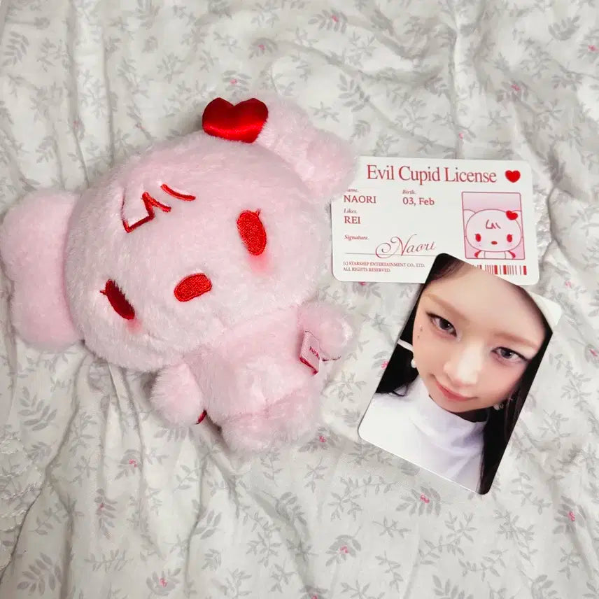 아이브 시크릿 레이 나오리 이블 큐피드 플랫폼 앨범 인형 포토카드 세트