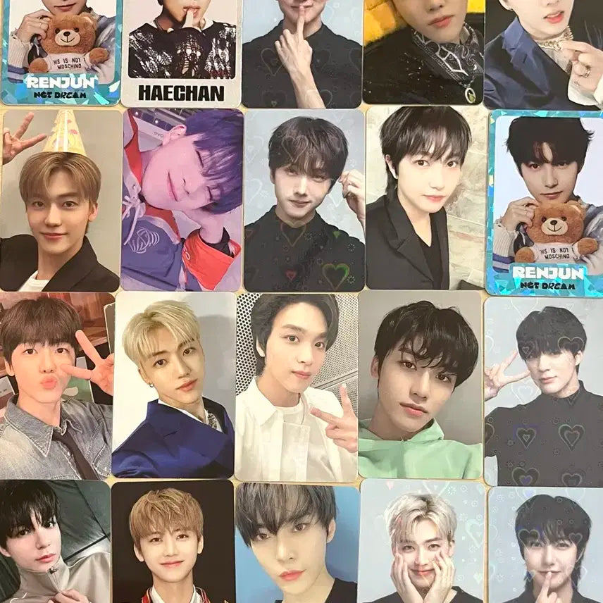 NCT DREAM  엔시티 포카 일괄 포토카드