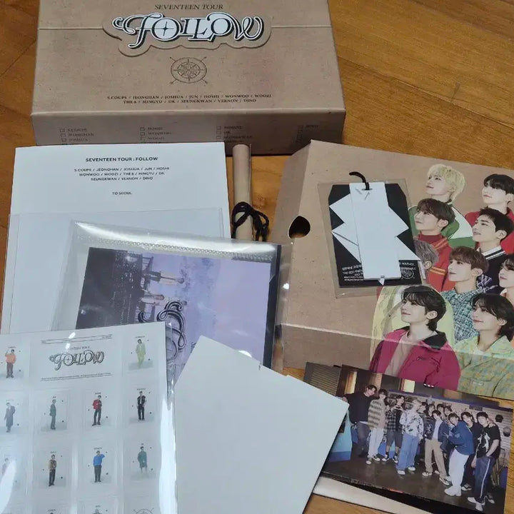 세븐틴 시그 캐랜 콘서트 dvd 블루레이 양도 / 인컴플릿 팔로우 파오럽