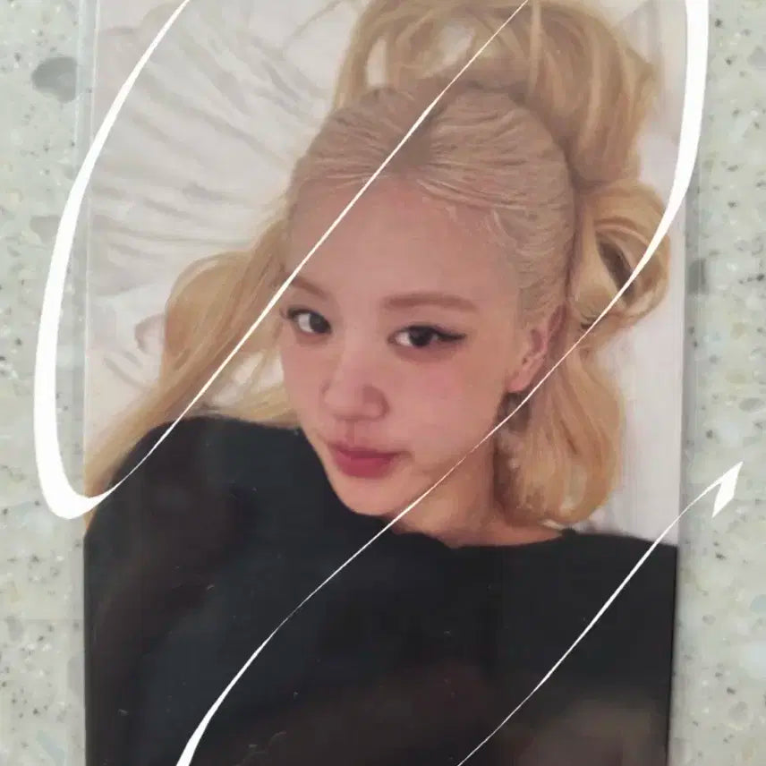 블랙핑크 블핑 로제 rosie 팝업 포토카드 포카