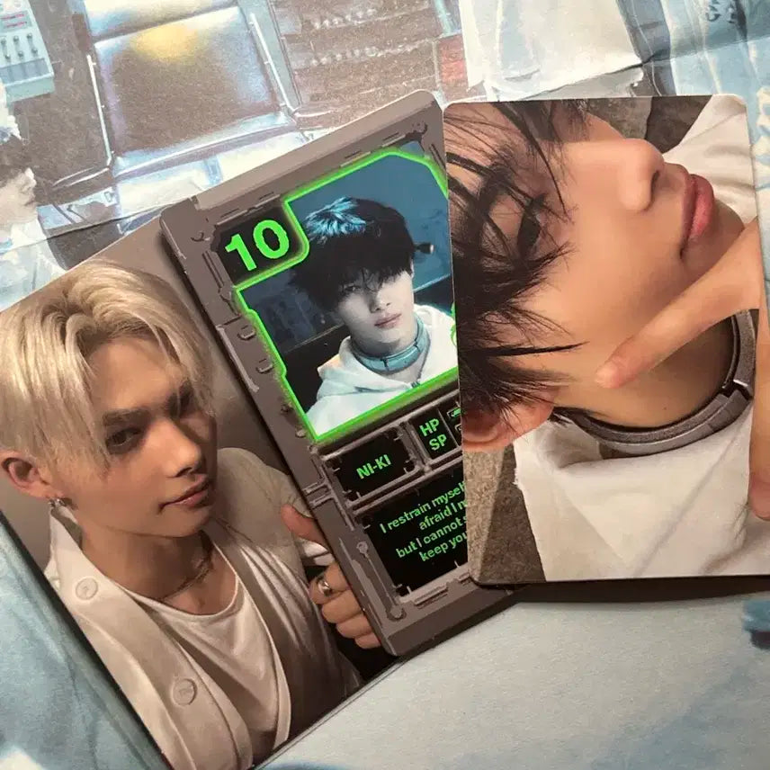 엔하이픈 디자이어 언리쉬 니키 위버스 특전 + 엔진반 세트 일괄판매