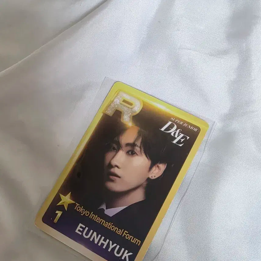 슈퍼주니어 D&E 은혁 도쿄 포토카드