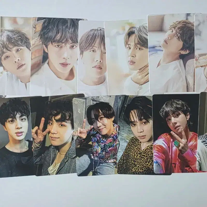 방탄소년단 포카세트 일괄양도합니다